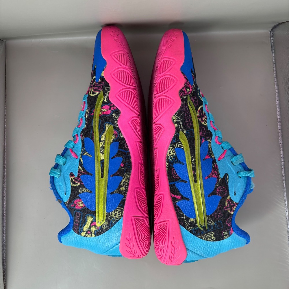 Puma Stewie 2 Ruby Blue Pink Basketball Shoes 380070-01 Womens 9.5 - Picture 7 of 9